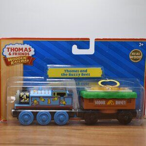 Thomas and the Buzzy Bees Sodor Honey Thomas & Friends Wooden Railway Train New